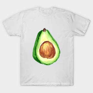 Avocado Watercolour T-Shirt